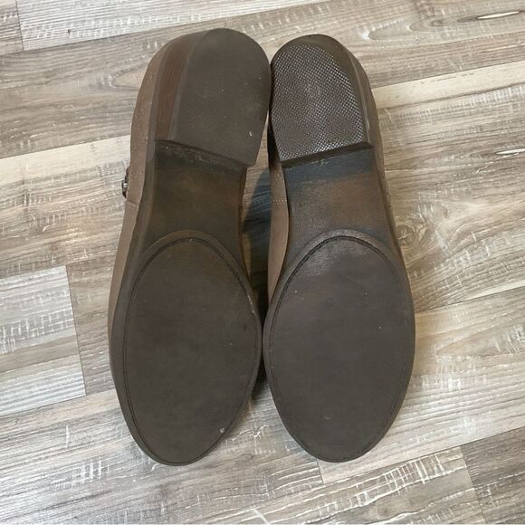 Sociology Booties Women’s 10 Brown Zip Up Healed - Picture 7 of 8